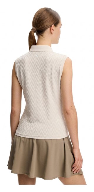 J.Lindeberg Dani sleeveless dames polo, moonbeam