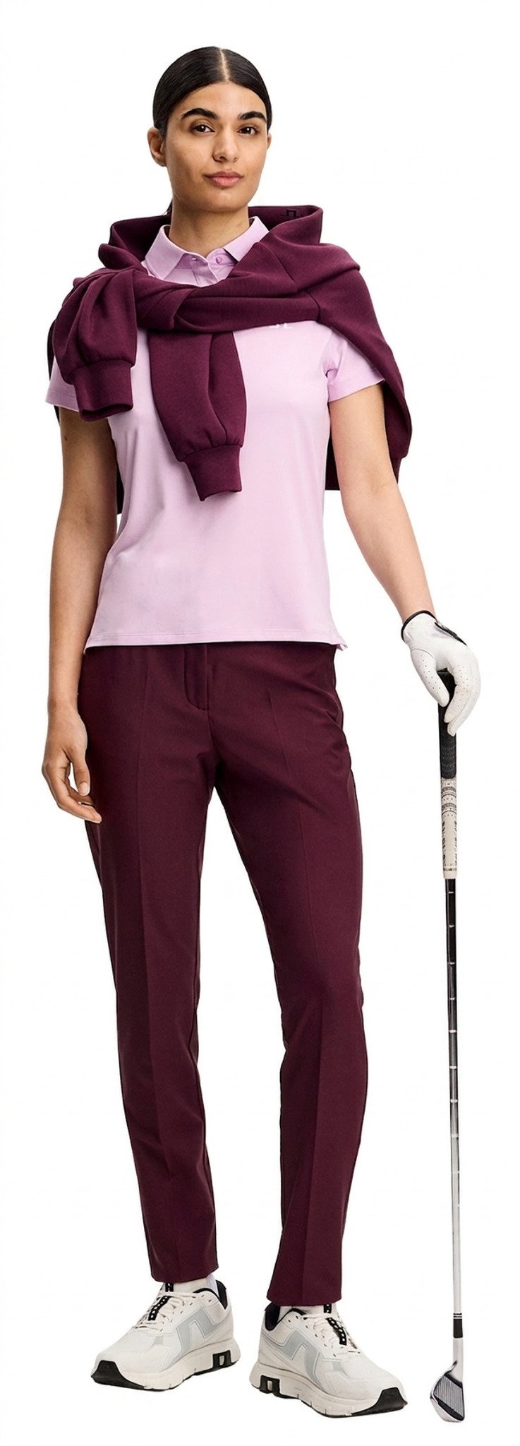 J.Lindeberg Bridge dames polo, orchid bouquet