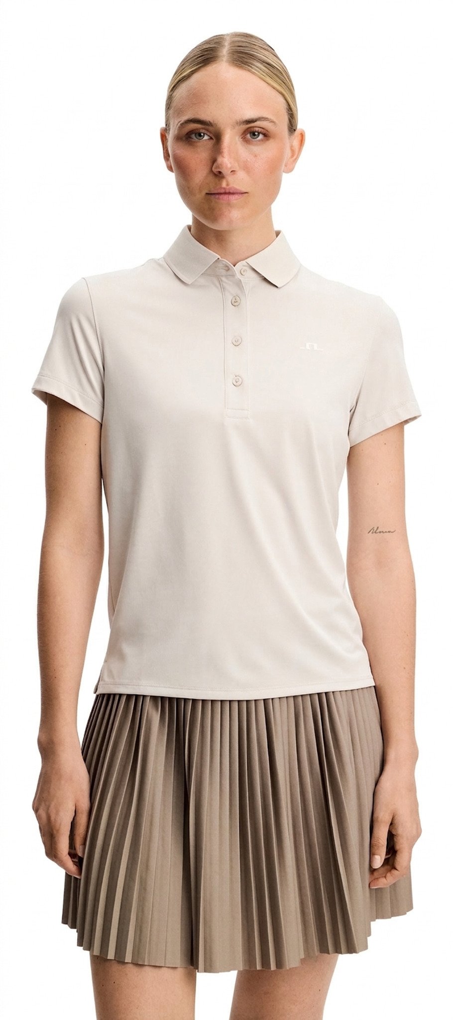 J.Lindeberg Bridge dames polo, moonbeam