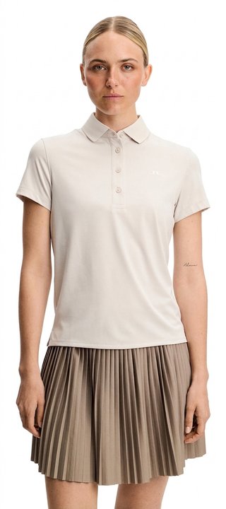 J.Lindeberg Bridge dames polo, moonbeam
