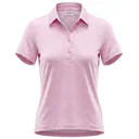 J.Lindeberg Caitlyn dames polo, bias bridge micro orchid white