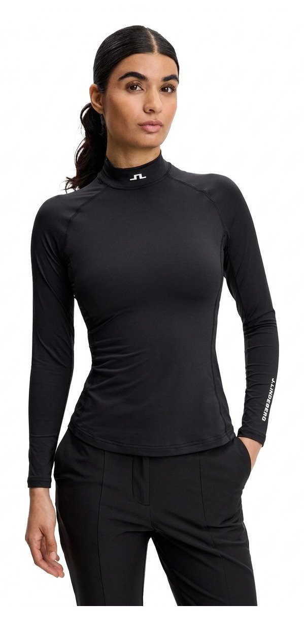 J.Lindeberg Ella Compression dames top, zwart