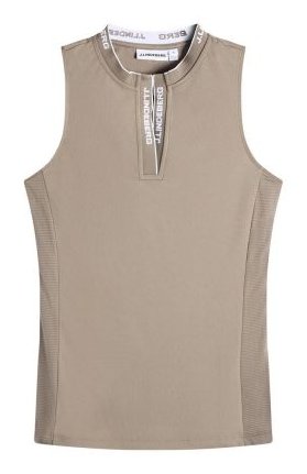 J.Lindeberg Leya Sleeveless dames polo, beige