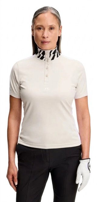 J.Lindeberg Pip dames polo, moonbeam