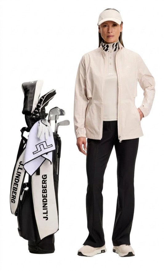 J.Lindeberg Pip dames polo, moonbeam