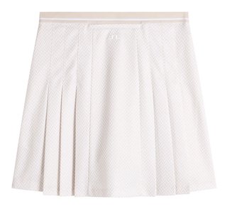 J.Lindeberg Harlow Print dames skort, bridge stack white moon