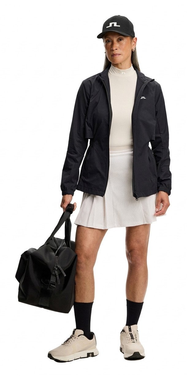J.Lindeberg Harlow Print dames skort, bridge stack white moon