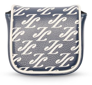 J.Lindeberg Mallet Print Putter headcover, cardi ligature navy
