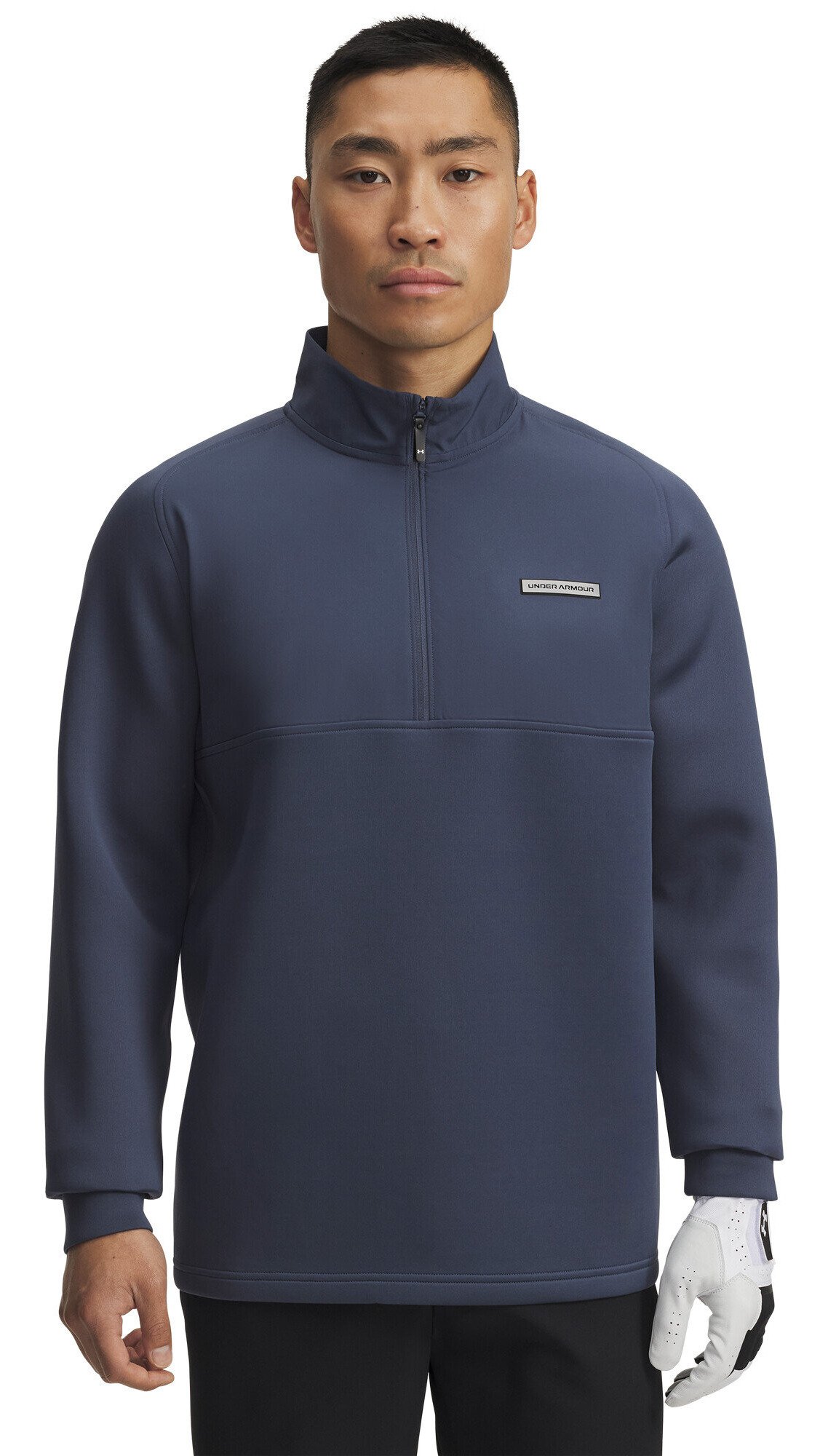 Under Armour Drive Pro Hybrid heren 1/2 zip sweater, downpour gray