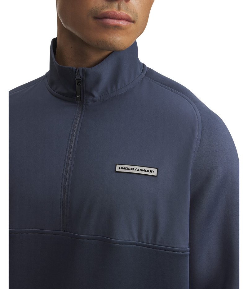 Under Armour Drive Pro Hybrid heren 1/2 zip sweater, downpour gray