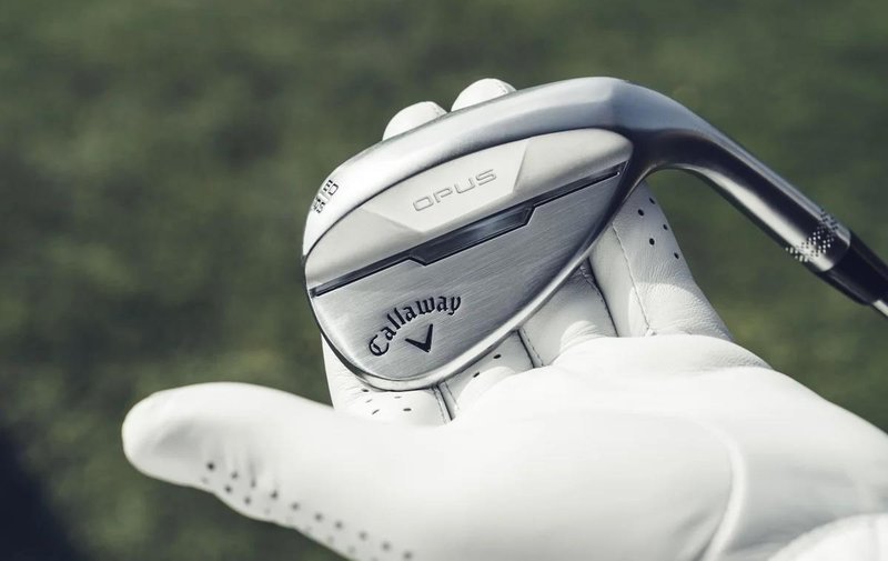 Callaway Opus Brushed Chrome heren wedge, staal