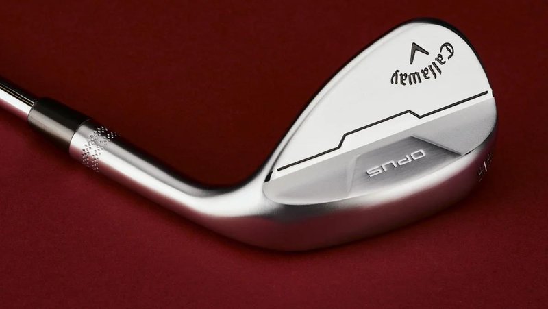 Callaway Opus Brushed Chrome heren wedge, staal