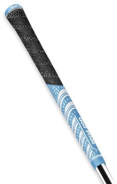 Golf Pride MCC grip (.60 RND), Midsize, lichtblauw/wit