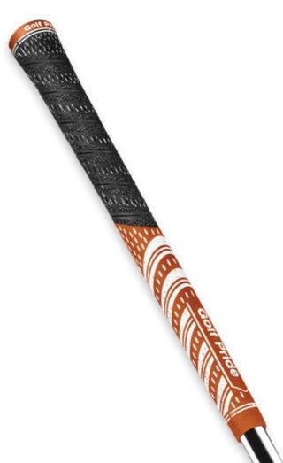 Golf Pride MCC grip (.60 RND), midsize, oranje/wit