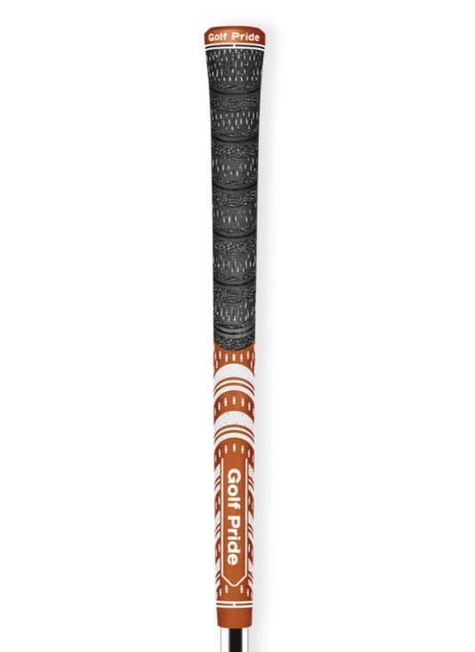 Golf Pride MCC grip (.60 RND), midsize, oranje/wit