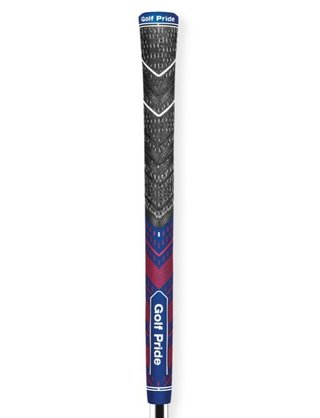 Golf Pride MCC Plus4 grip (.60 RND), standaard, marineblauw/rood