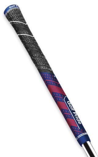 Golf Pride MCC Plus4 grip (.60 RND), Midsize, navy/rood