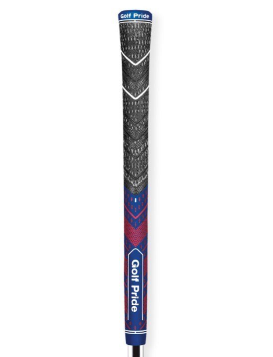 Golf Pride MCC Plus4 grip (.60 RND), Midsize, navy/rood