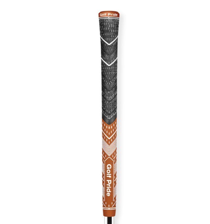 Golf Pride MCC Plus4 grip (.60 RND), standard, donkeroranje/wit