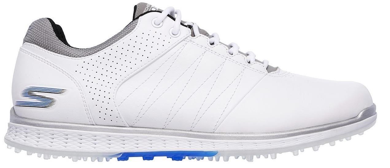 Skechers Go Golf Elite 2 heren golfschoenen, wit/grijs/blauw