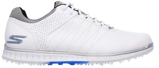 Skechers Go Golf Elite 2 heren golfschoenen, wit/grijs/blauw