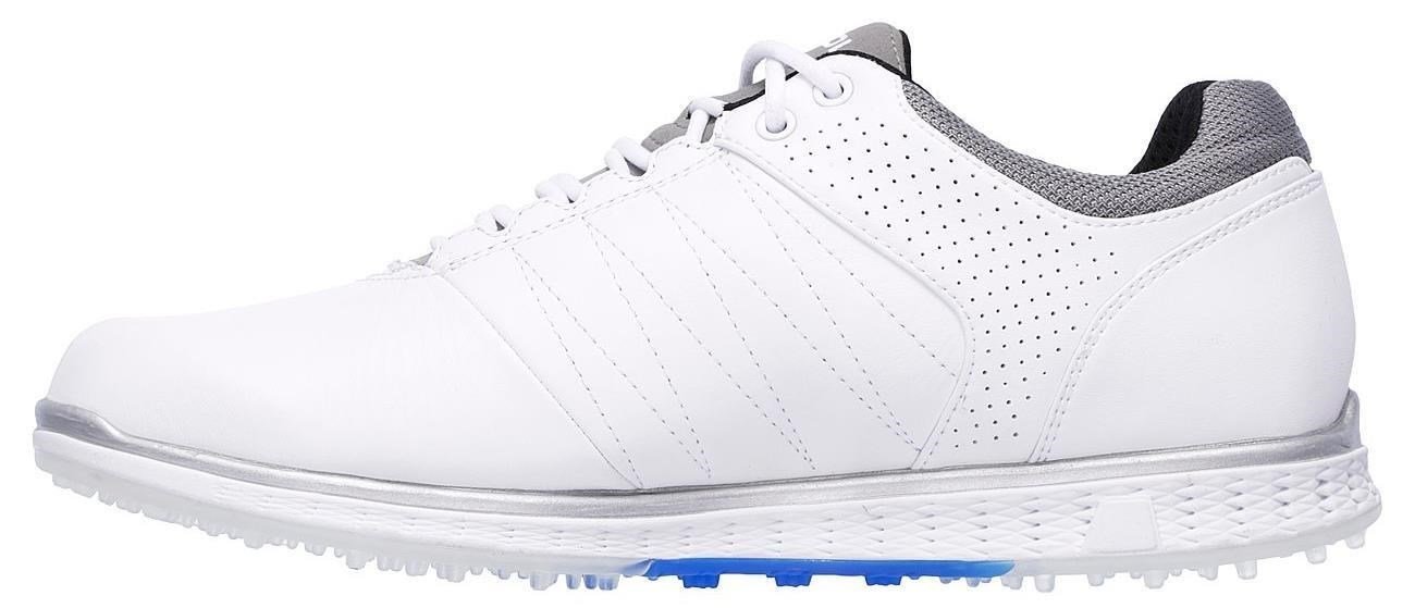 Skechers Go Golf Elite 2 heren golfschoenen, wit/grijs/blauw