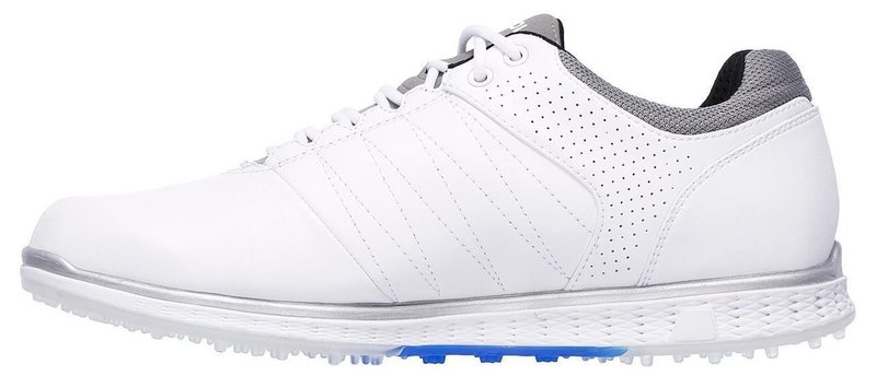 Skechers Go Golf Elite 2 heren golfschoenen, wit/grijs/blauw