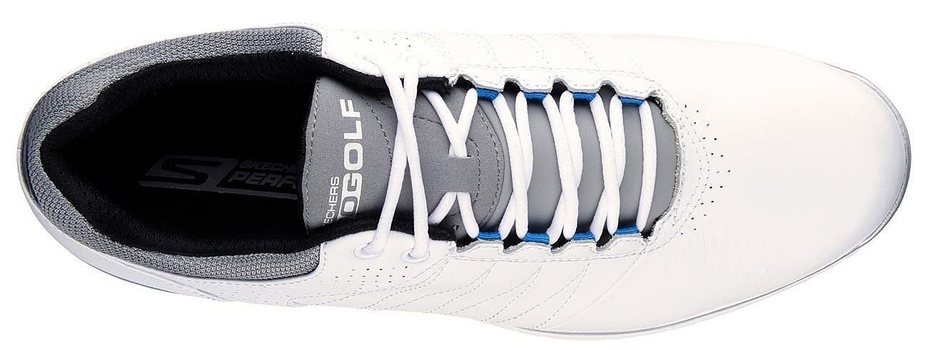 Skechers Go Golf Elite 2 heren golfschoenen, wit/grijs/blauw