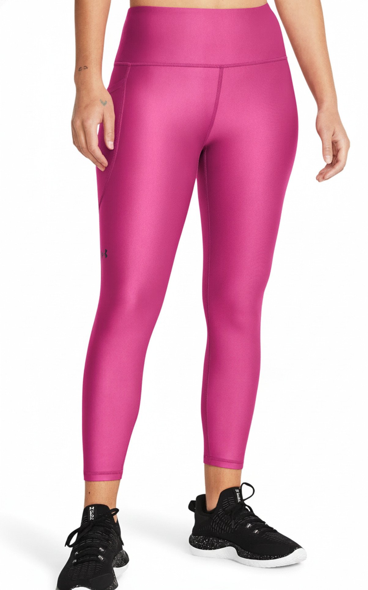 Under Armour HeatGear Armour Hi Ankle dames compressie leggings, astral aura