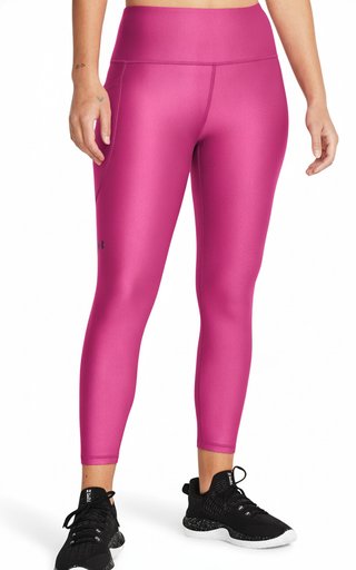 Under Armour HeatGear Armour Hi Ankle dames compressie leggings, astral aura