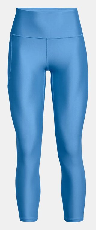 Under Armour HeatGear Armour Hi Ankle dames compressie leggings, viral blue