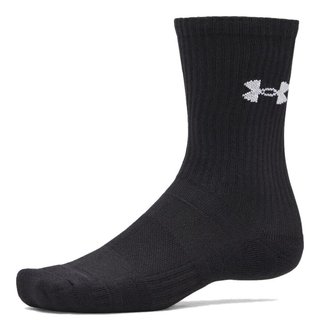 Under Armour UA Performance Cotton unisex sokken (3 pack), ultimate black