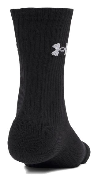Under Armour UA Performance Cotton unisex sokken (3 pack), ultimate black