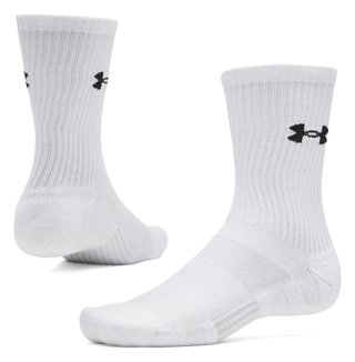 Under Armour UA Performance Cotton unisex sokken (3 pack), wit