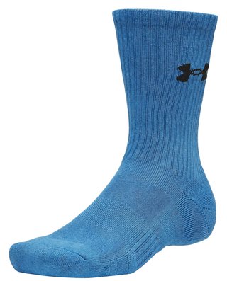 Under Armour UA Performance Cotton unisex sokken (3-pack), aegean blue