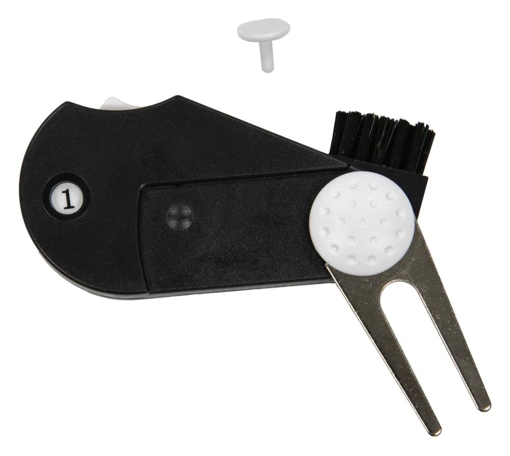 Longridge 4 In 1 Tool pitchfork, zwart