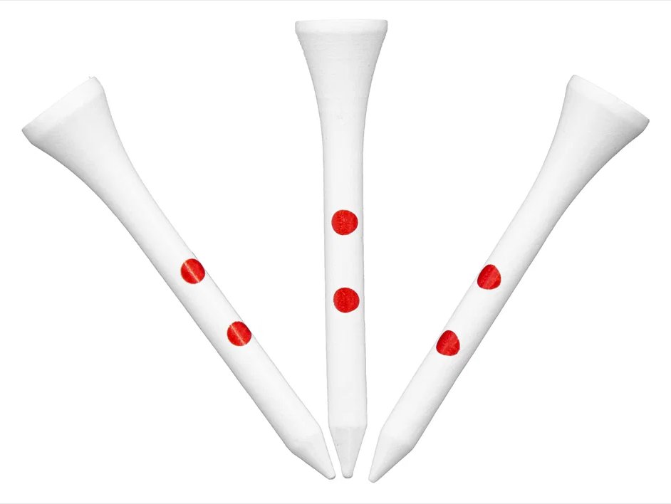 Longridge True Hite houten tees 54mm (20 st.)