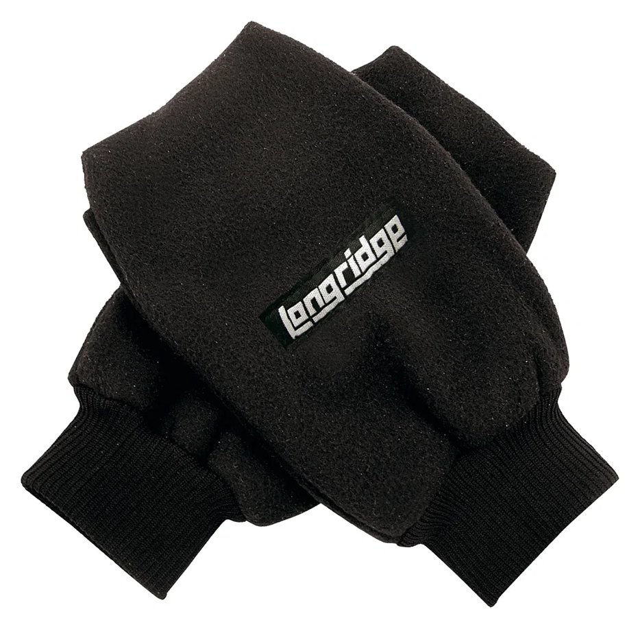 Longridge Winter Fleece wanten, zwart