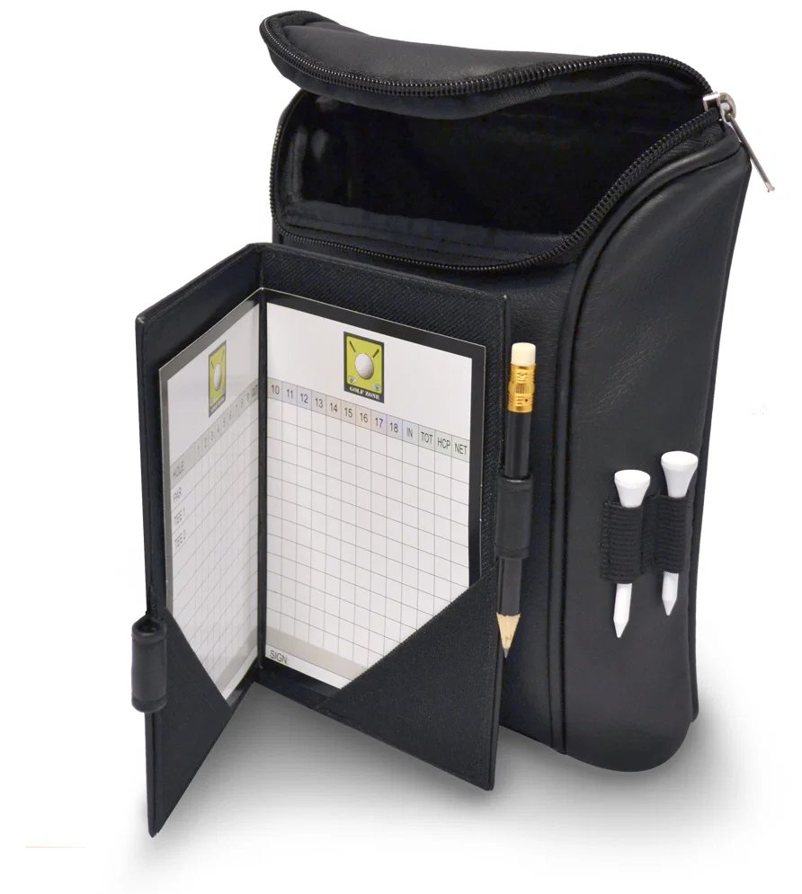 Longridge Accessory Bag With Scorecard, zwart