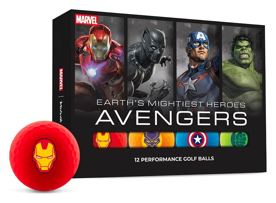 Volvik Vimat Avengers golfballen (12 stuks)