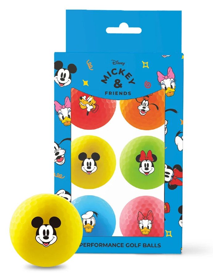 Volvik Mickey and Friends golfballen (6 stuks)