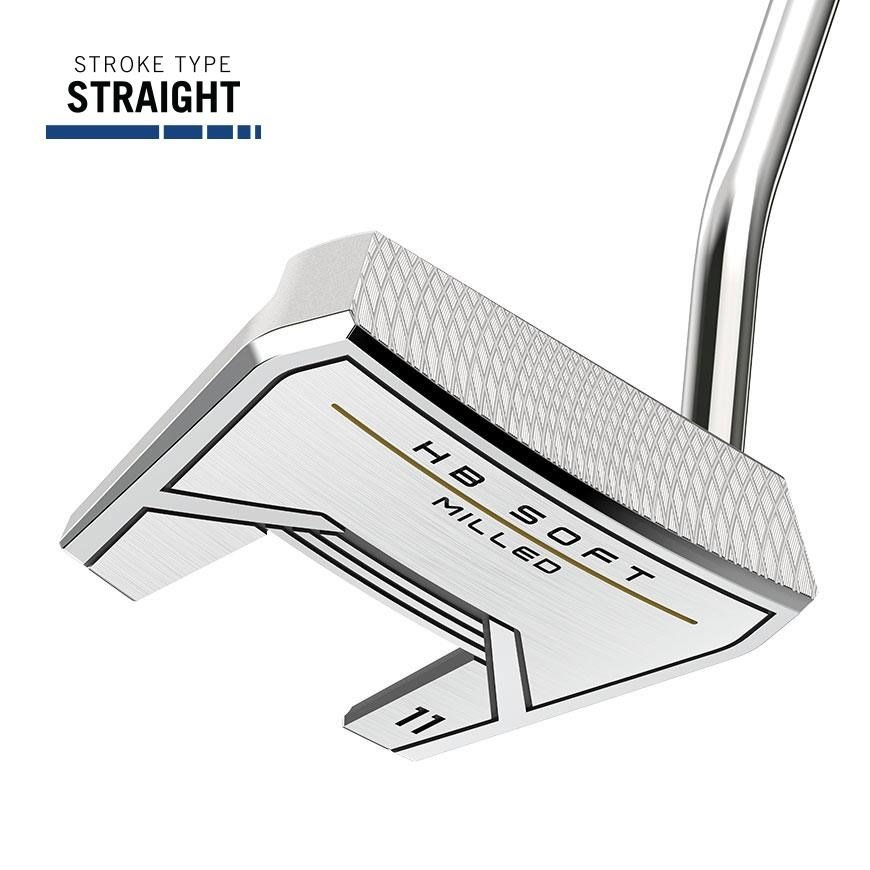 Cleveland HB Soft Milled 11.0 Single Bend putter, staal, RH, 34 (uitgepakt)