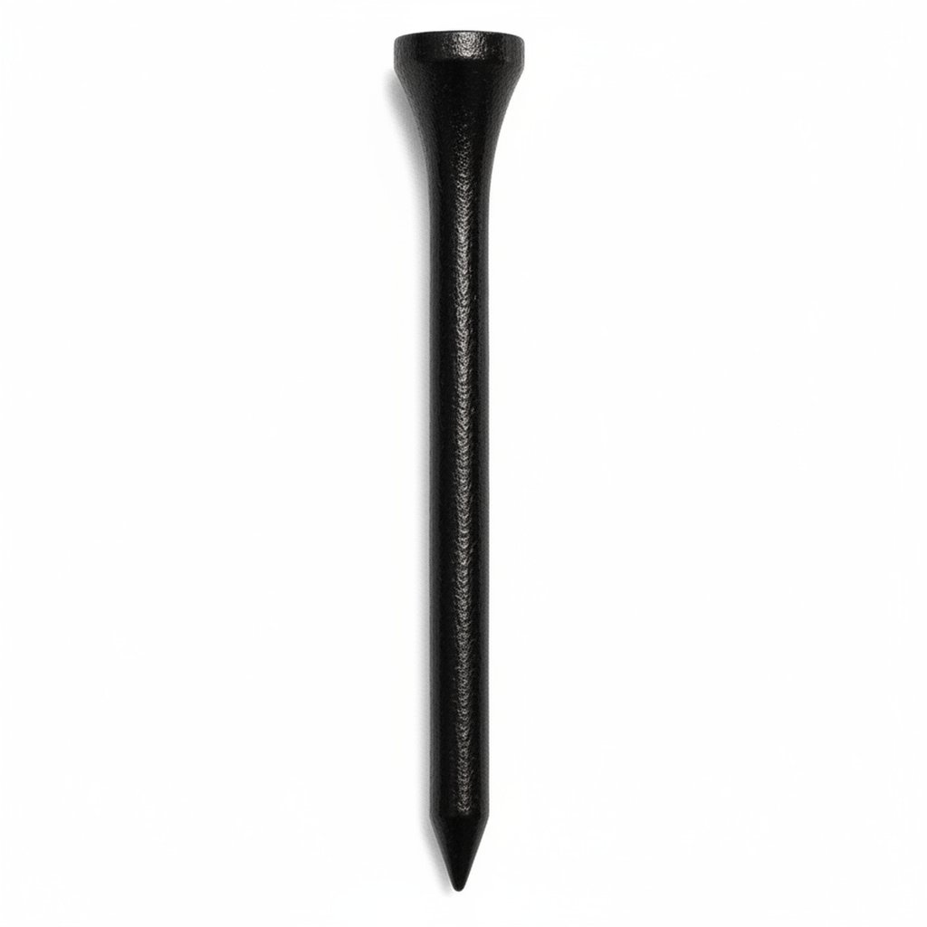 Longridge Houten tees 69mm, zwart (1000 st.)