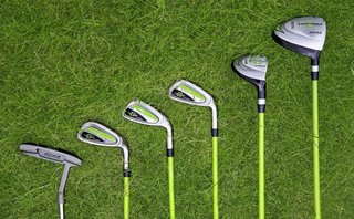 Longridge Challenger junior golfset, staal/grafiet
