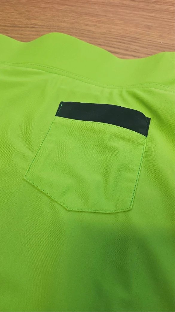 Kod 14 dames skort, groen/blauw, XL