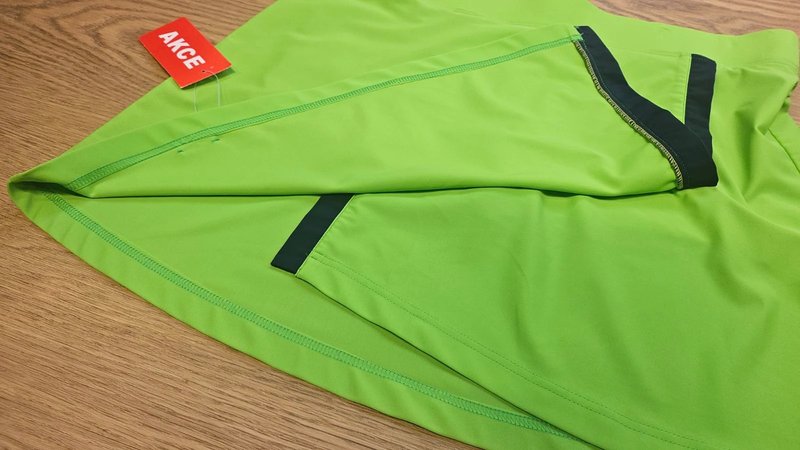 Kod 14 dames skort, groen/blauw, XL