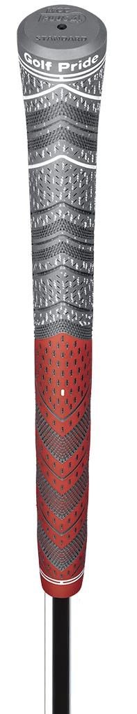 Golf Pride MultiCompound Cord Plus4 grip, Standard, rood