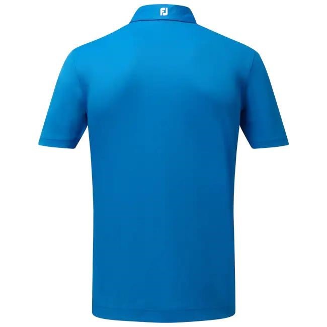 FootJoy Stretch Pique Solid heren polo, cobalt blue