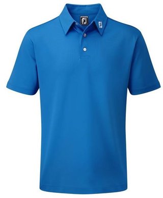 FootJoy Stretch Pique Solid heren polo, cobalt blue