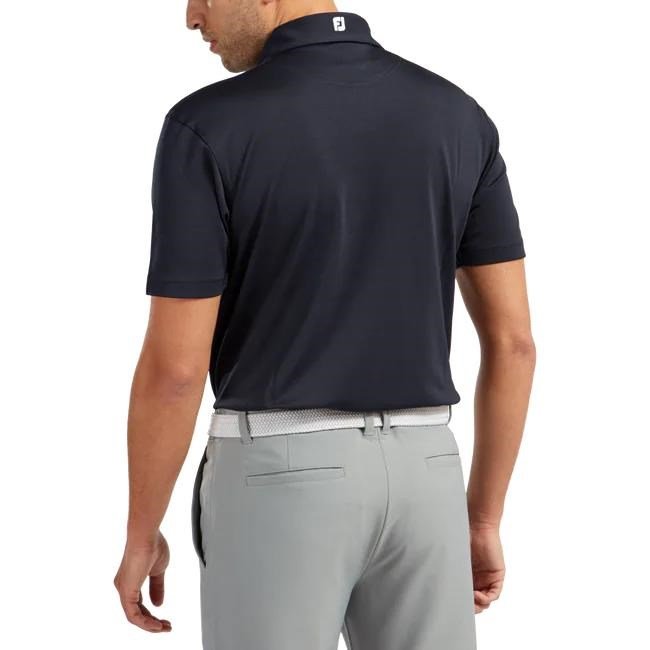 FootJoy Stretch Pique Solid heren polo, navy